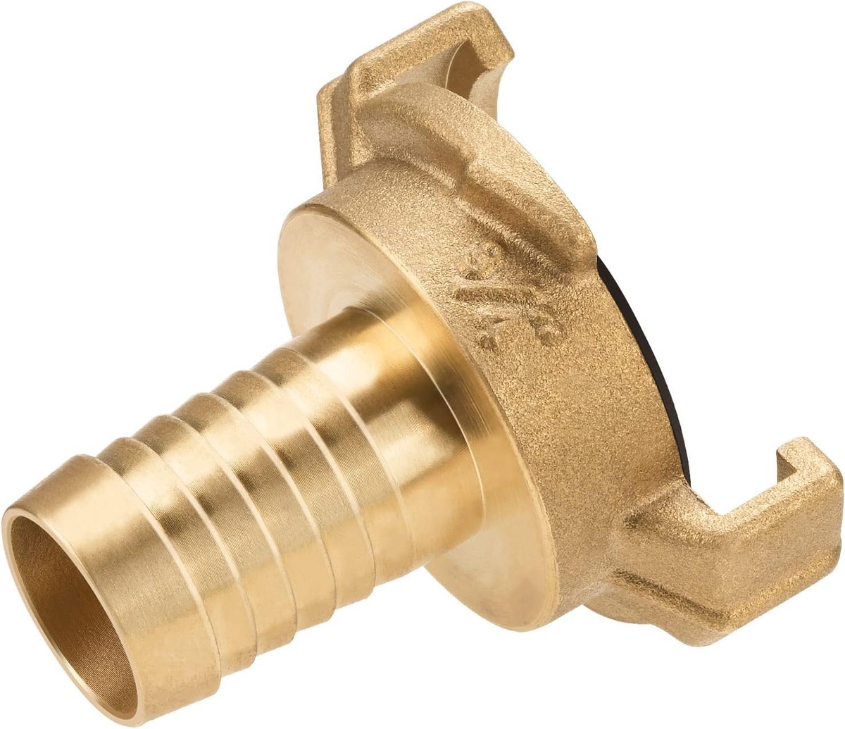 drado Snelkoppeling met 3/4" tuit (19 mm) slangstuk van messing
