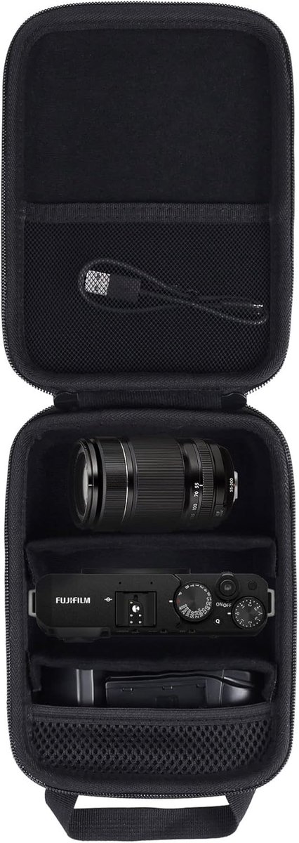 Harde hoes voor Fujifilm X-T30 X-S10 spiegelloze digitale camera (alleen tas)