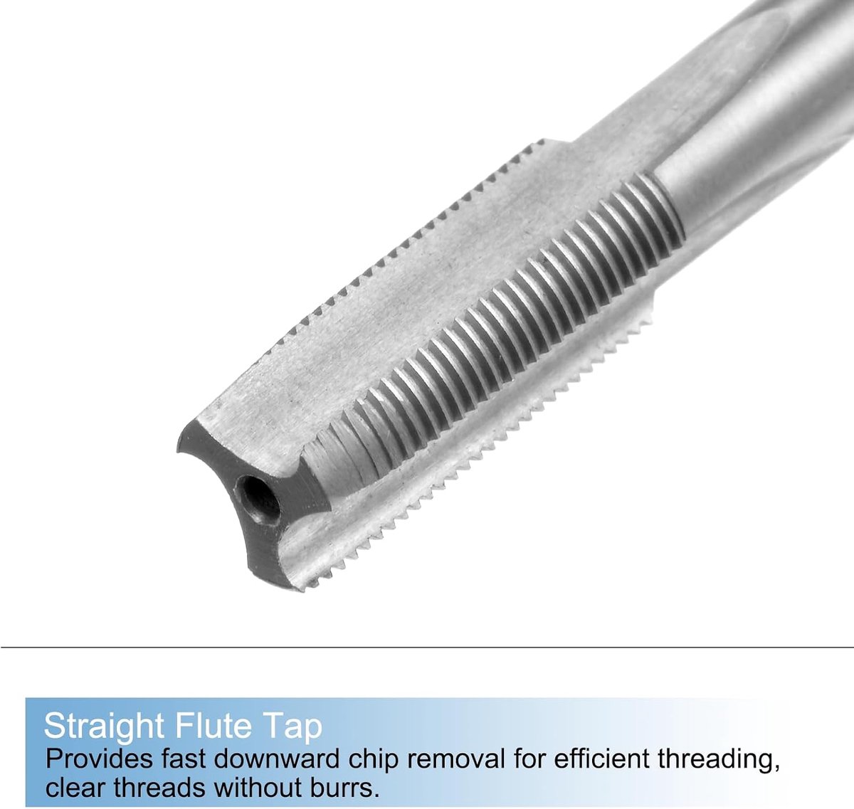 Set van 3 metrische handtappen en snijijzer, M9 x 0,75 met conische schroefdraad/dop en ronde snij-ijzer, gereedschapsset voor schroefdraadreparaties
