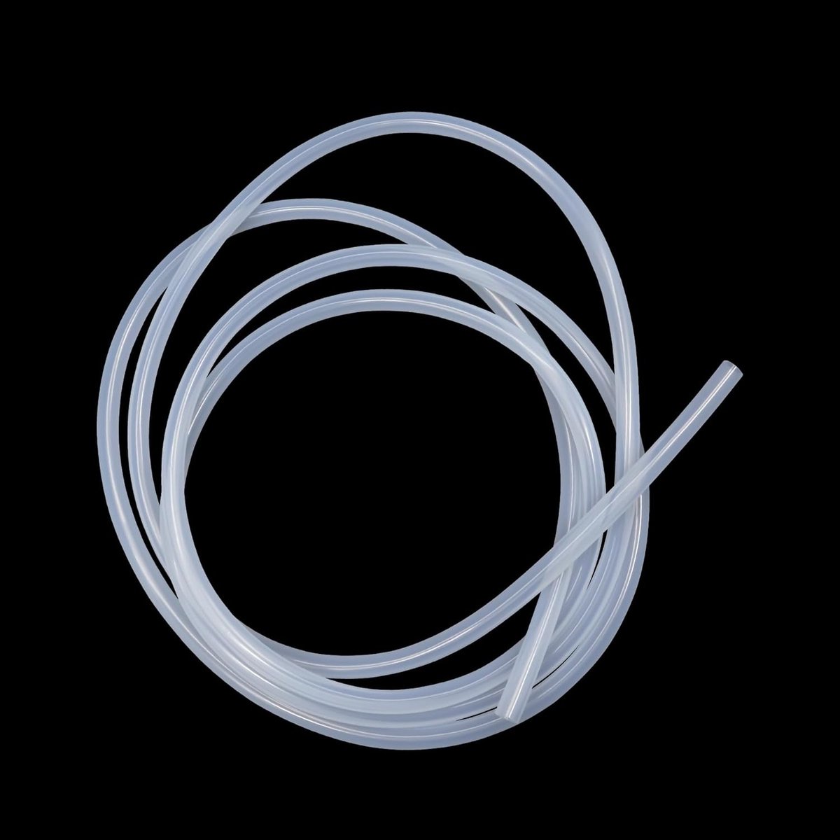 siliconen buis 4 mm binnendiameter x 7 mm buitendiameter 4 meter, flexibele voedingskwaliteit slang siliconen buis water lucht buis pijp transparant