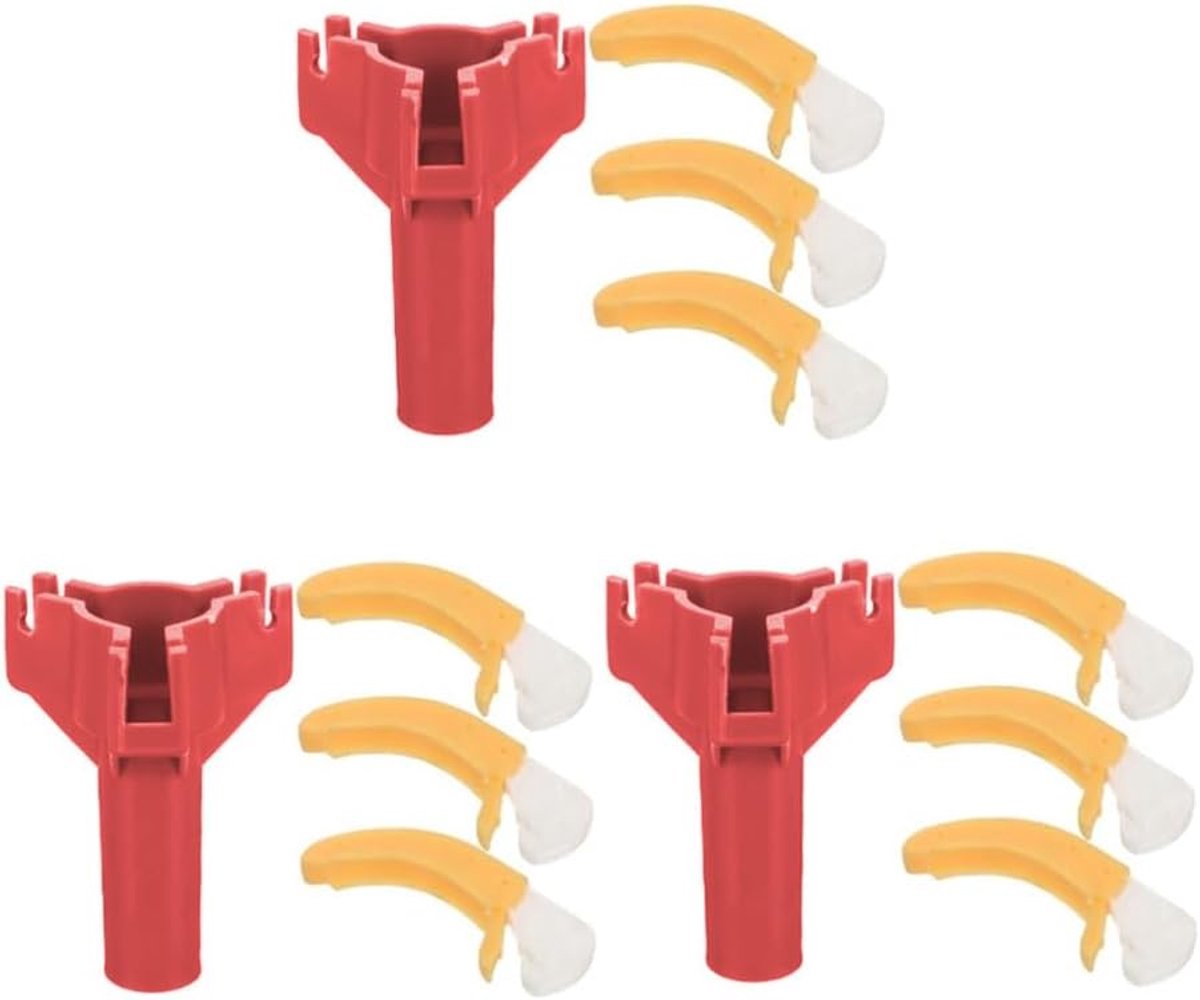 Multifunctionele fruitplukker Fruitplukgereedschap Handige plukker met rubberen grijpers Essentiële gadget voor boomgaarden