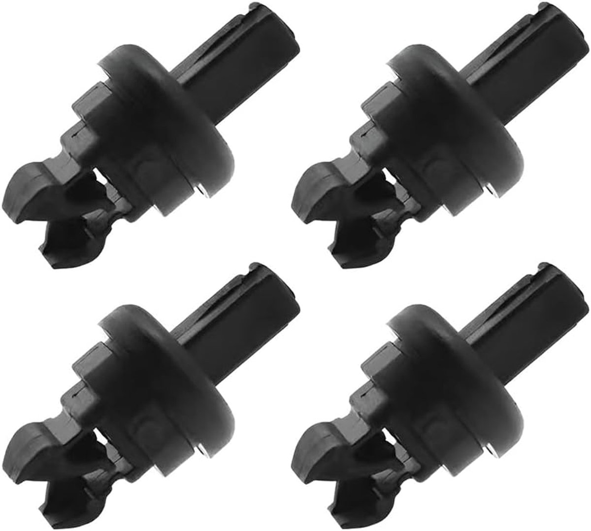 4 stuks kunststof clips voor de auto, clips voor de achterste kofferbak 7705099001, clips voor de achterste plank 8200675047, houder voor bagagedrager achter clips koordhouder