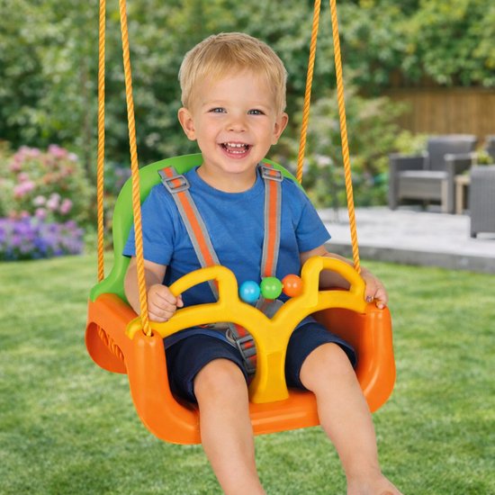 Schommelstoel Baby 3in1 - Woopie Oranje — afbeelding 3