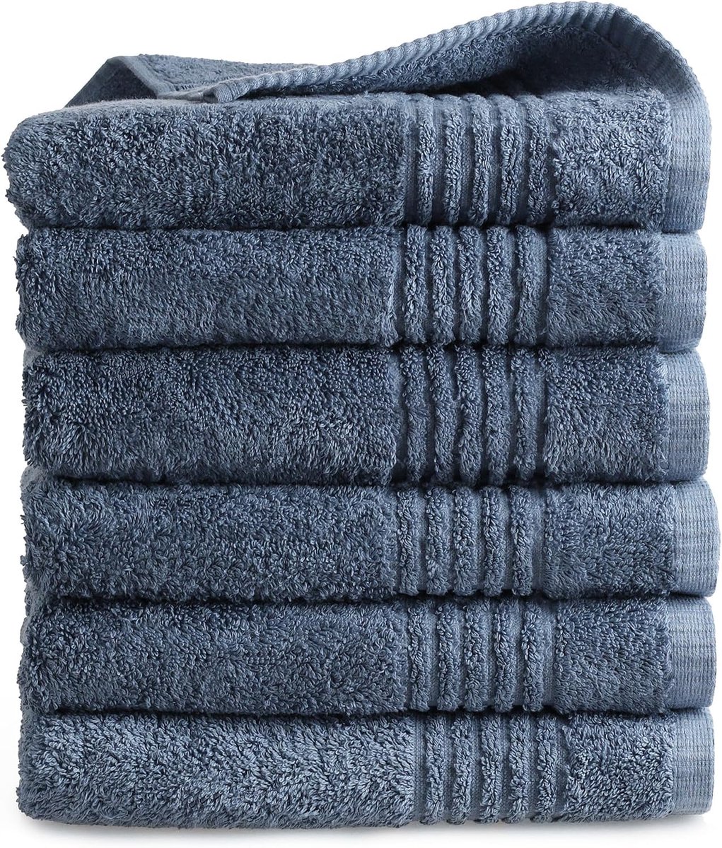 Handdoeken set 50 x 100 cm - 100% katoen - Oeko-Tex gecertificeerd - Zacht en absorberend - SnelShoppen