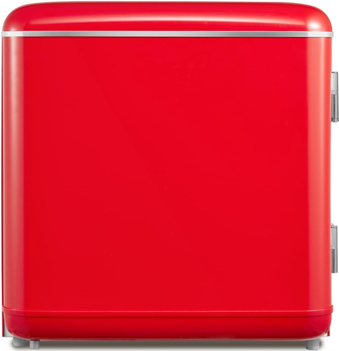Lìon® Minibar - 47 Capaciteit - Draagbare Koelkast - Mini Koelkast - Rood - 45cm x 48cm x 51cm