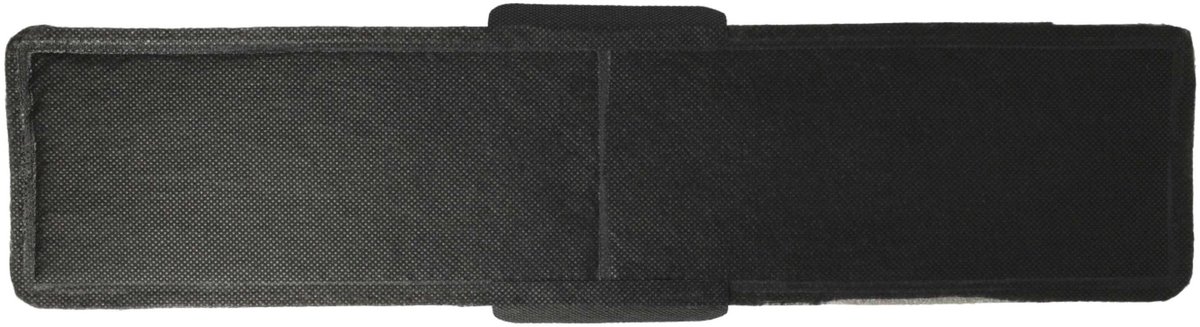 vhbw 4x actieve koolstoffilters compatibel met Miele DA 2906, DA3690, DA 2905, DA 6700 D / BRWS, DA 6700 D / EDST afzuigkappen - 43 x 10 x 2 cm