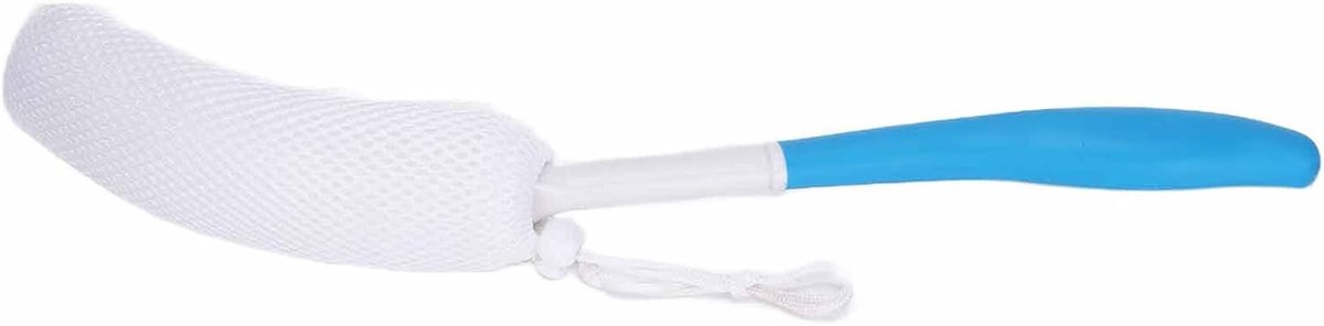 Badborstel, Lichaamsborstel Lange Gebogen Handgreep Zachte Spons Lichaamsreiniging Exfoliërende Doucheborstel Terug Badsponsborstel Spons Terug Scrubber Douche Badaccessoires voor Rug