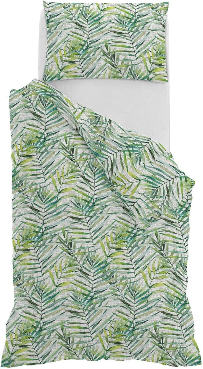 Bedlinnen set 150x200 - microvezel - gedrukte Honolulu stijl - voor een luxe uitstraling - SnelShoppen
