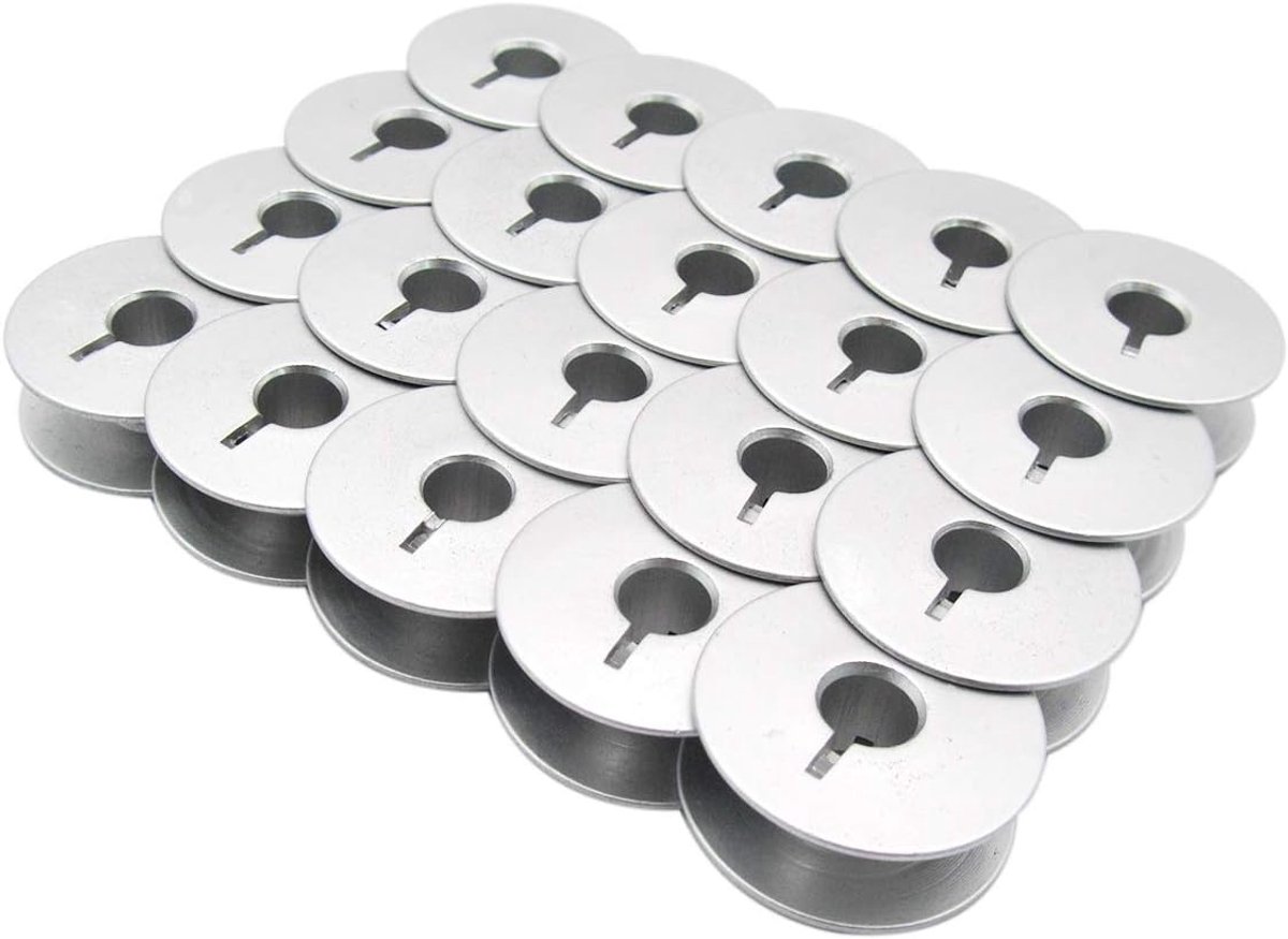 Aluminium spoelen 20 stuks - Geschikt voor Pfaff 130, 229, 230 - Duurzaam materiaal - Perfect voor naaiwerk - SnelShoppen