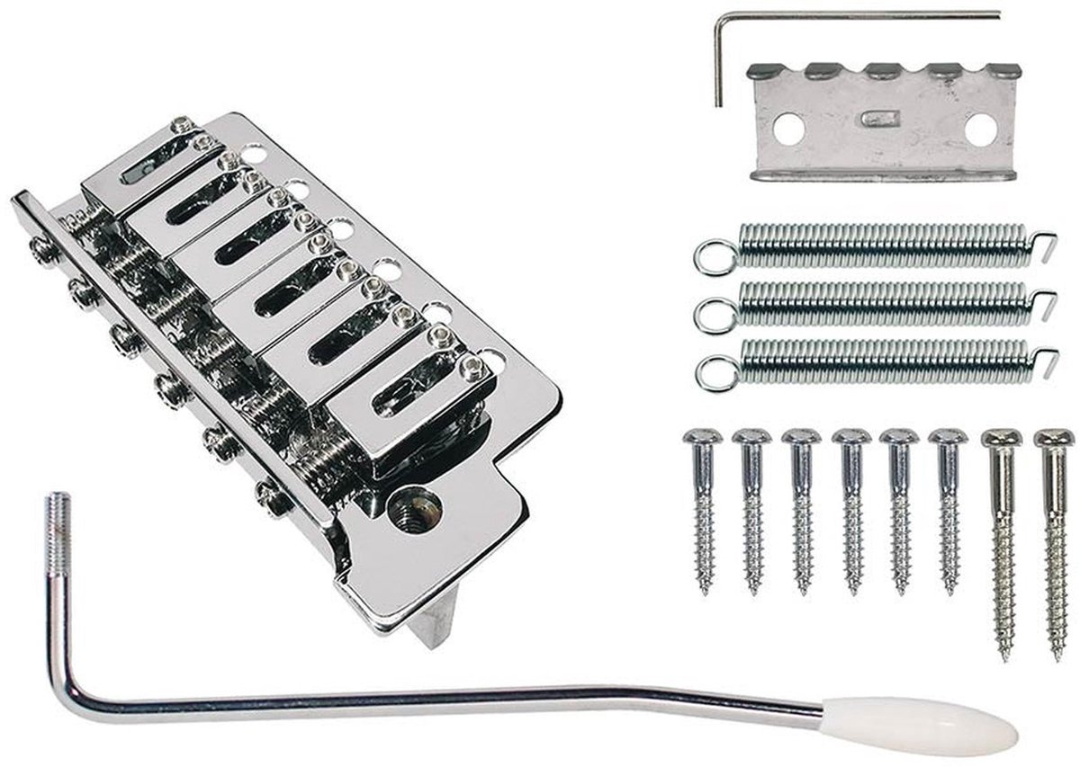 Boston T-210 Tremolo Stallion - Precisie en Stabiliteit voor Muzikanten Chrome