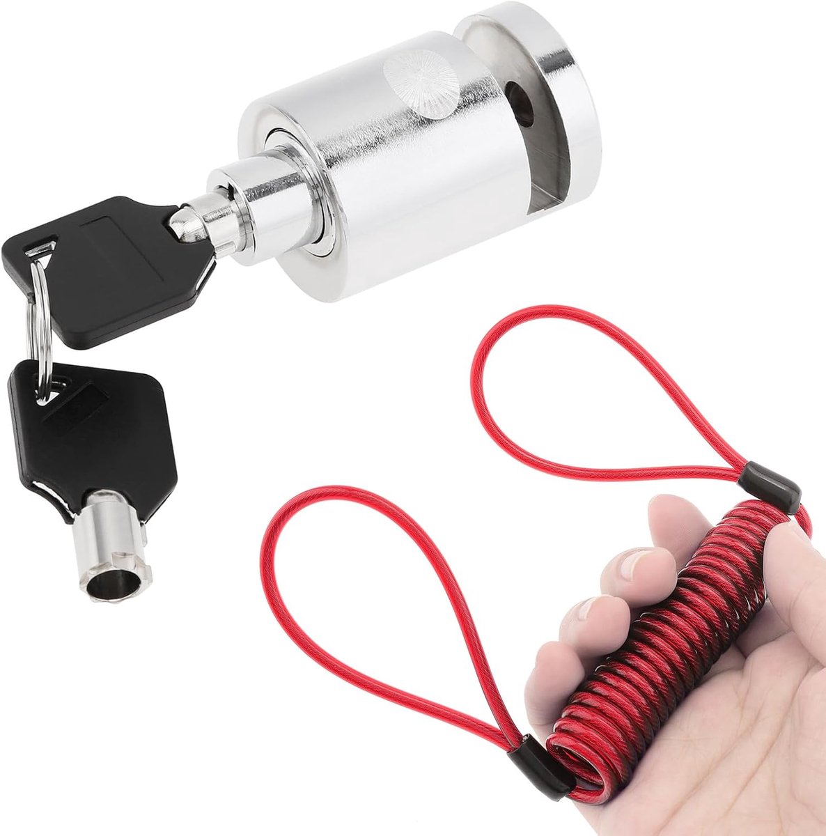 Schijfremslot fiets - lichtgewicht anti-diefstal slot - voor motor en mountainbike - compact en veilig - SnelShoppen
