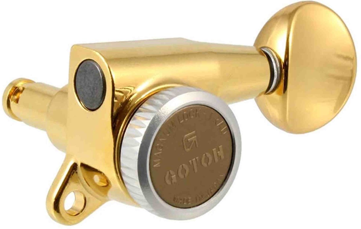 Stemmechanieken Gotoh Locking tuners 3x3 Allparts TK0938002 goud