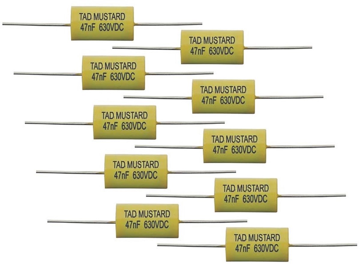 TAD VMC47/10  Mustard condensator 0.047 µF, 10-pack