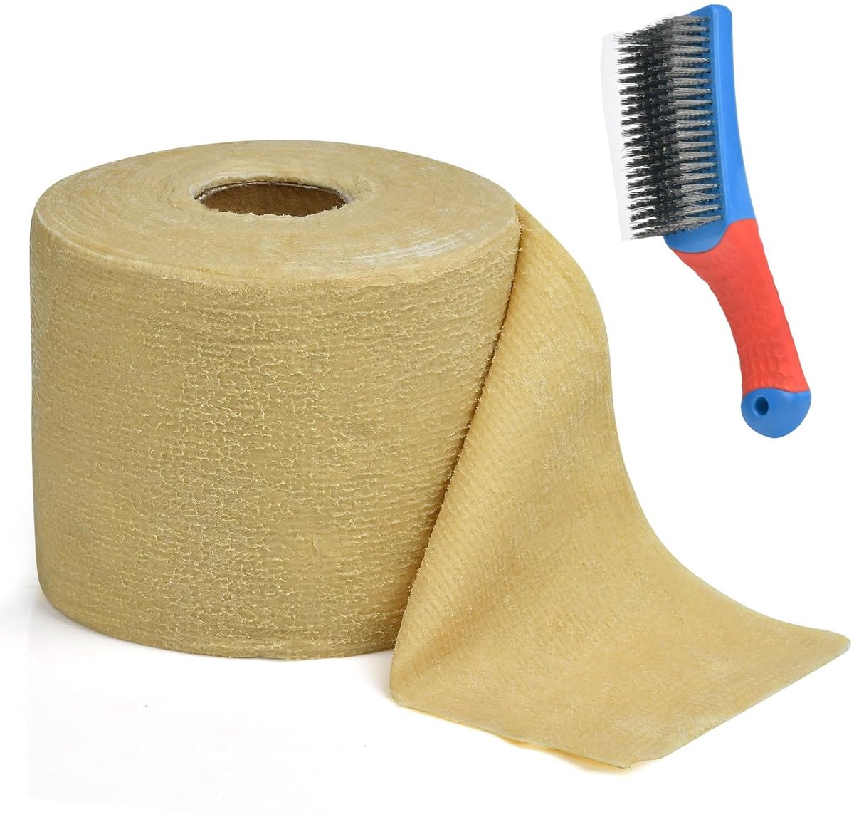 bandage, anti-corrosieband, 50 mm x 10 m, corrosiewerende tape, voor grondverbindingen, aardband, metaal, elektrische buitenondergrondbuis (100 mm x 10 m)