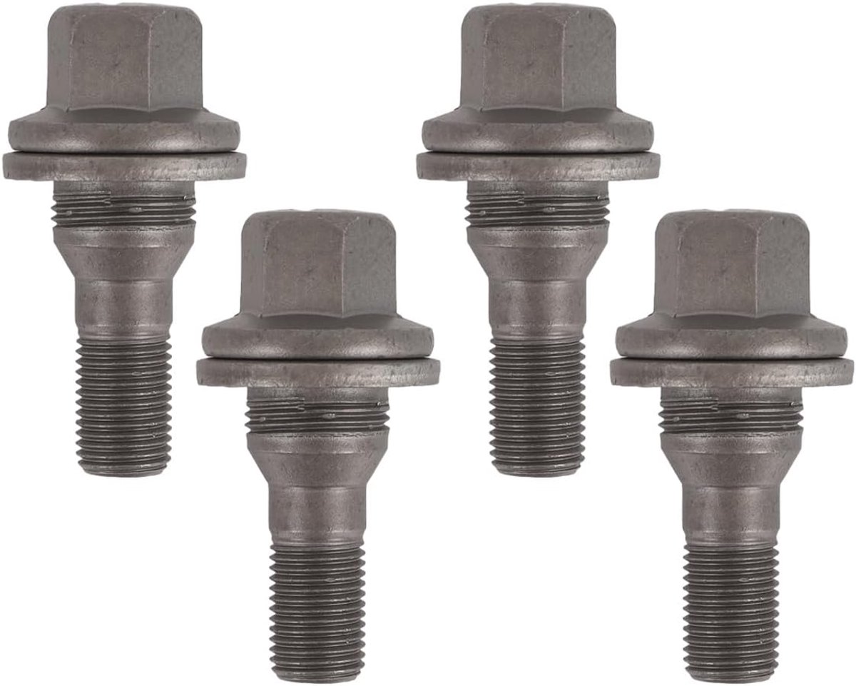 Bouten, 9817024580 540567 koolstofstalen velgbevestigingsbouten voor Citroen C2 C3 C4 C5 Peugeot 206 207 308 407