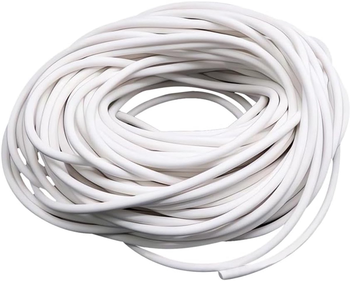 schuimafdichtingsstrip Diameter 4 mm Voegafdichtingsschuim Rond koord 10 meter Rond afdichtingskoord voor naden, deuren en muren CraftsJoints