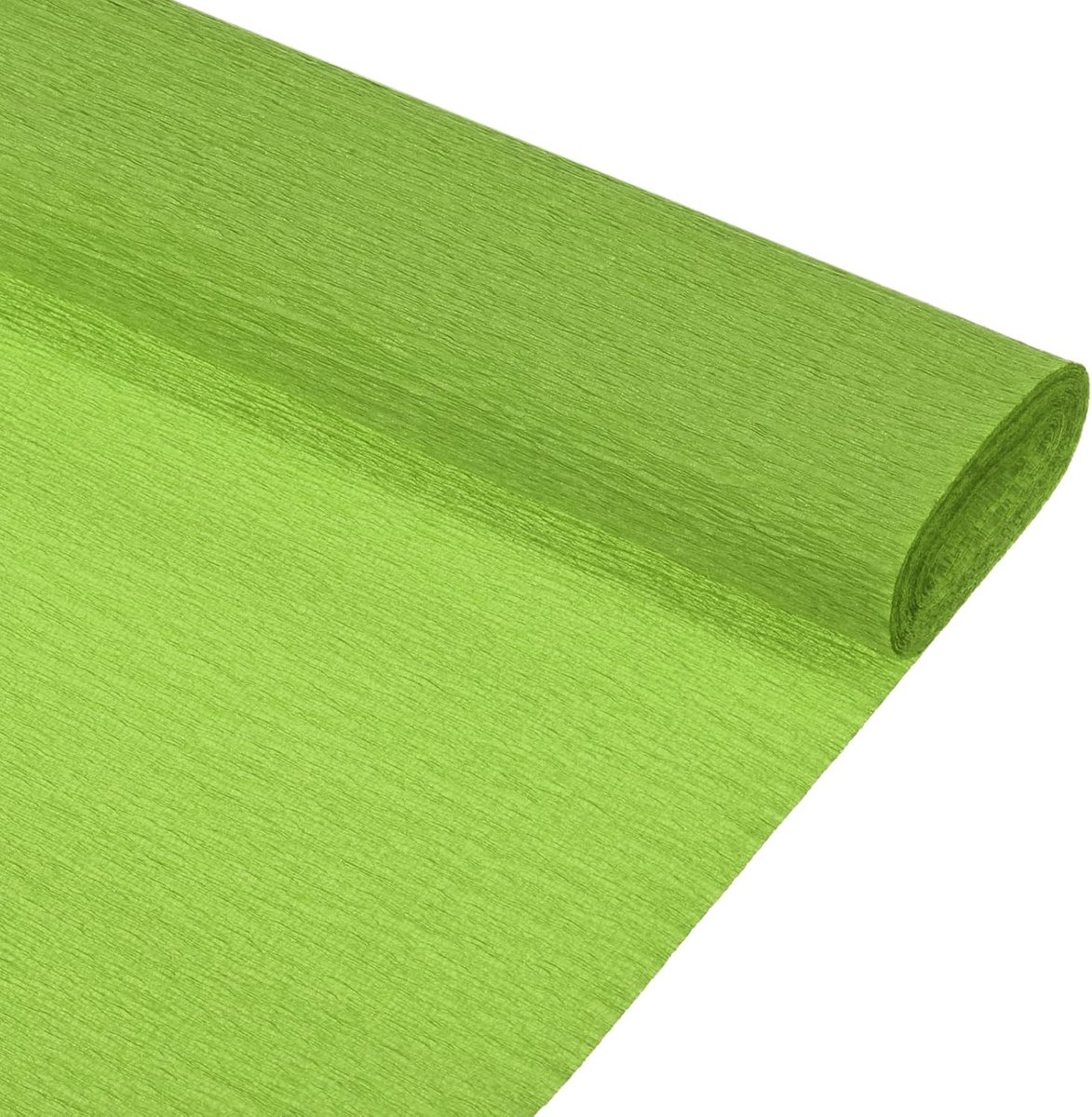 Papieren crêpe-rol, 18 m lang, 50 cm breed voor huwelijksceremonie, verschillende grote festivals, decoratie, smaragdgroen, 2 stuks