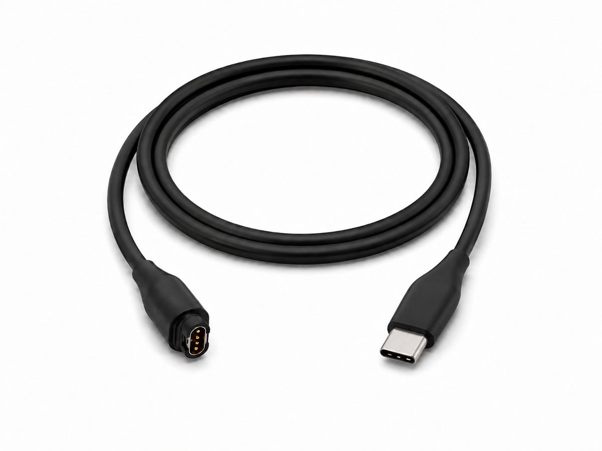 Nereb – USB C Laadkabel - Oplaadkabel - 0.5 Meter - Geschikt voor Garmin Smartwatches