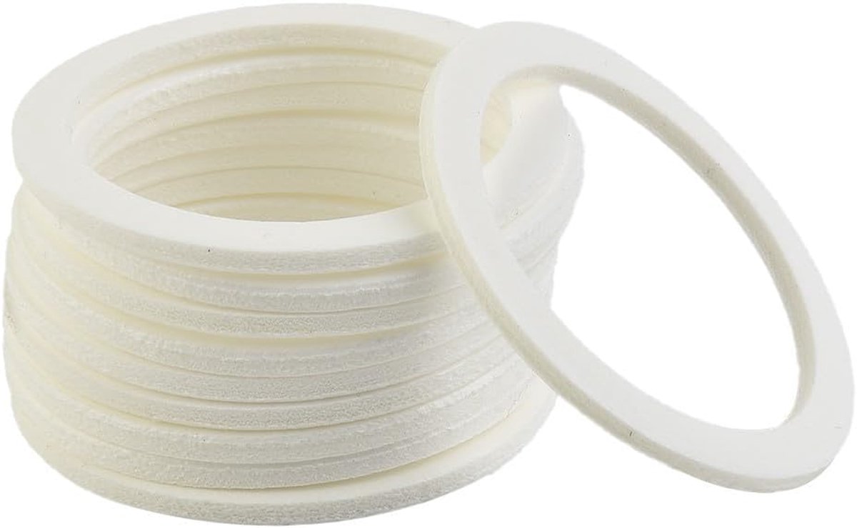 10Pcs S60x6 PE Schuim Seal Vervanging Voor IBC Cap Deksel Hoge Kwaliteit PTFE Materiaal Voor Water Opslag Vaten