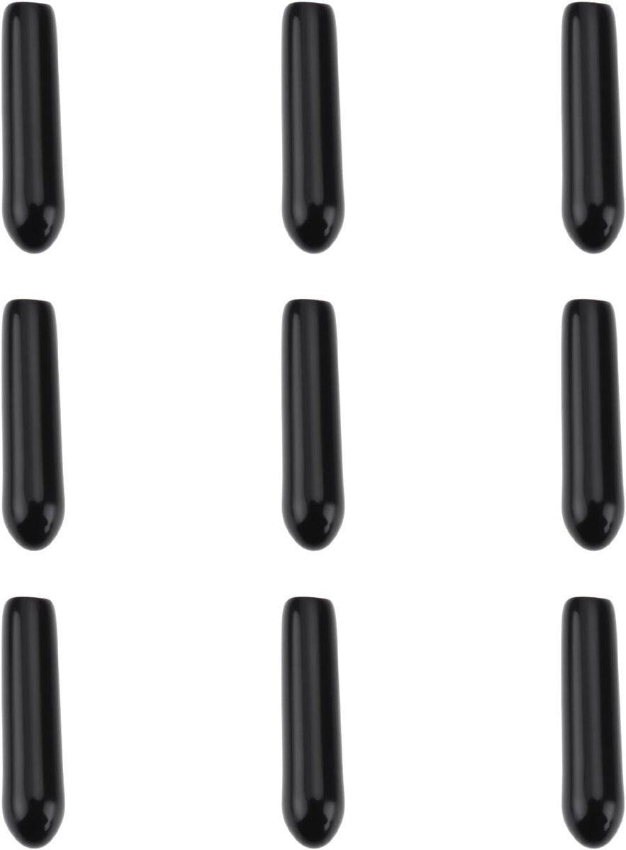 100 stuks 2,5 mm prong kraaghoezen geschikt voor het verbinden van puntige kragen met een diameter van 2,25 mm - 3,0 mm