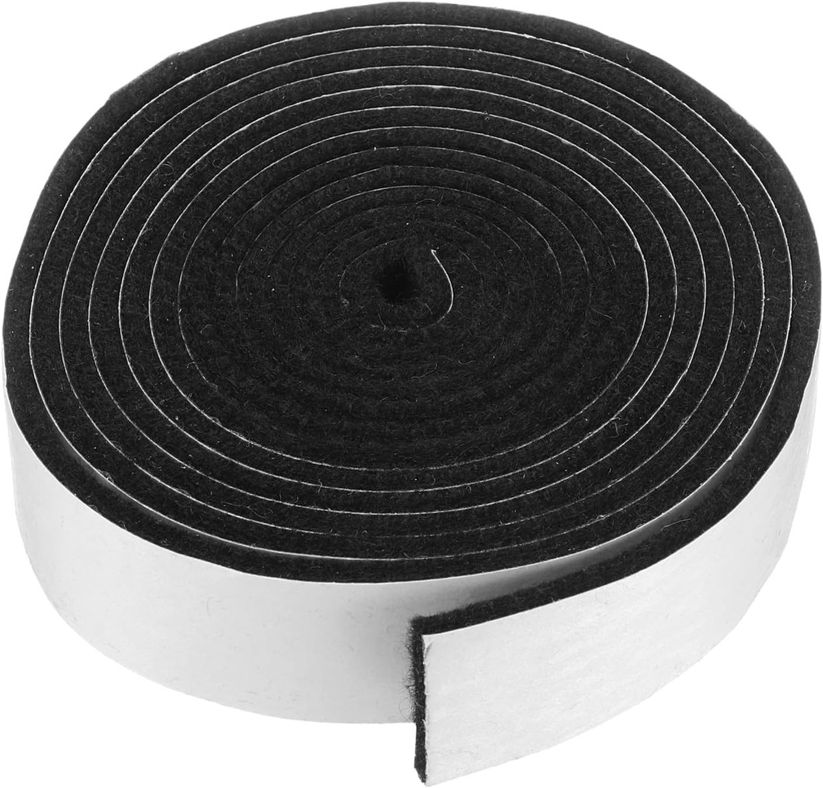 Afdichtingen voor rokers 7,5FT 1" x 1/8" hoge temperatuur grill afdichtingstape, vervanging hoge temperatuur BBQ-afdichting, plakband voor rokers zelfklevend vilt