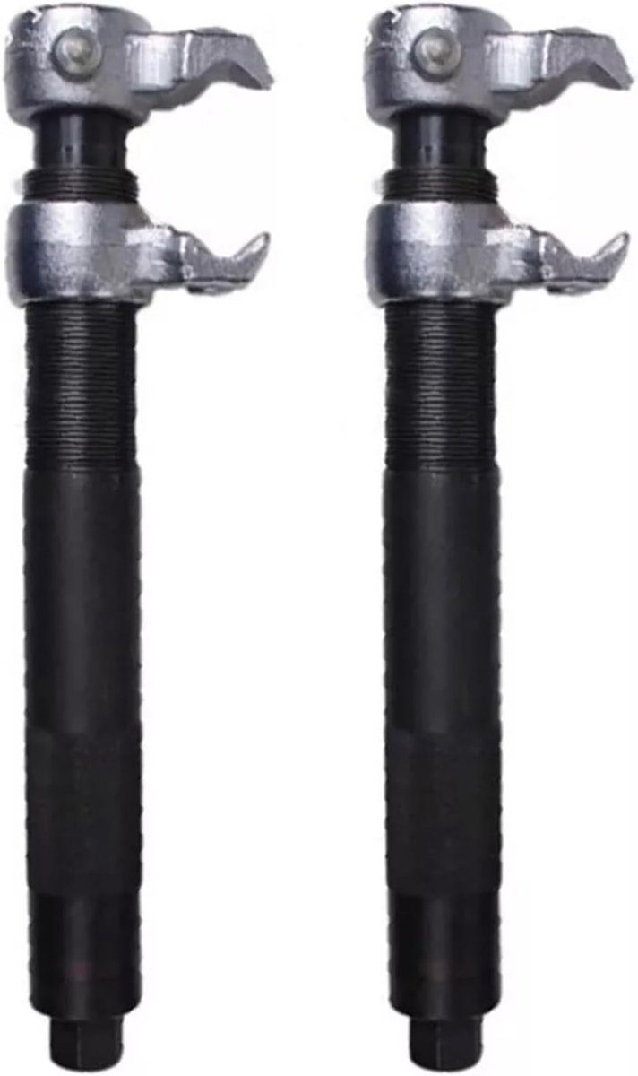 Veerspanner voor auto, 2-delig, universele veerspanner, gereedschap voor auto, schokdemper, draagvermogen 1000 kg