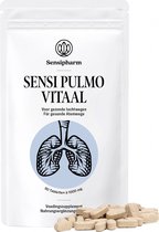 Sensipharm® Sensi Pulmo Vitaal - Luchtwegen Supplement - Om Vrijer te Ademen - 90 Tabletten