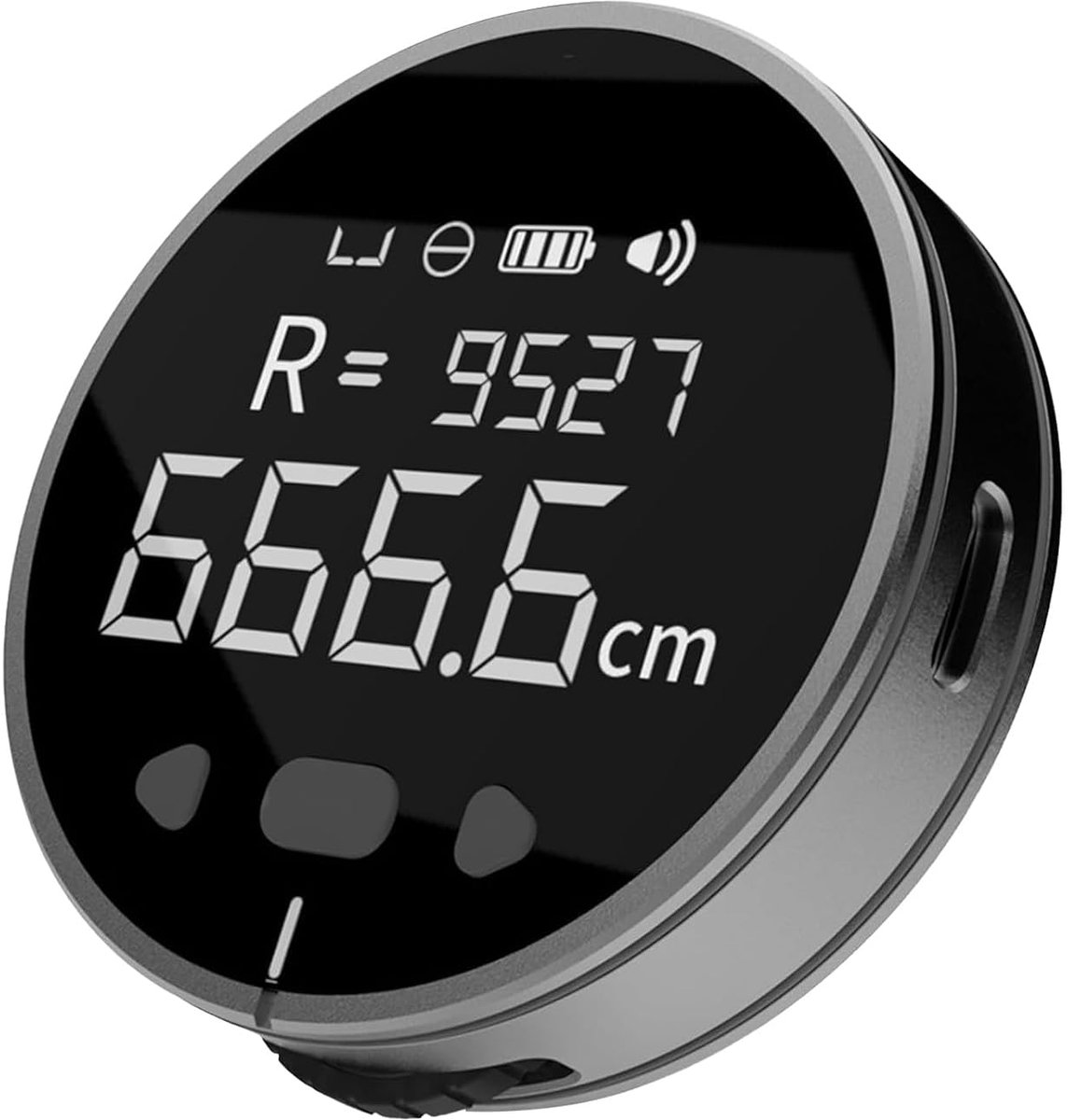Oplaadbaar digitaal elektronisch meetlint type C. Breed meetspectrum. Centimeter van het lichaam om te naaien