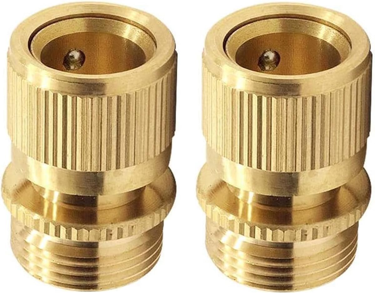 2 stuks buitendraad 3/4 inch messing snelkoppelingen tuinirrigatie accessoires autowasstraat fittingen