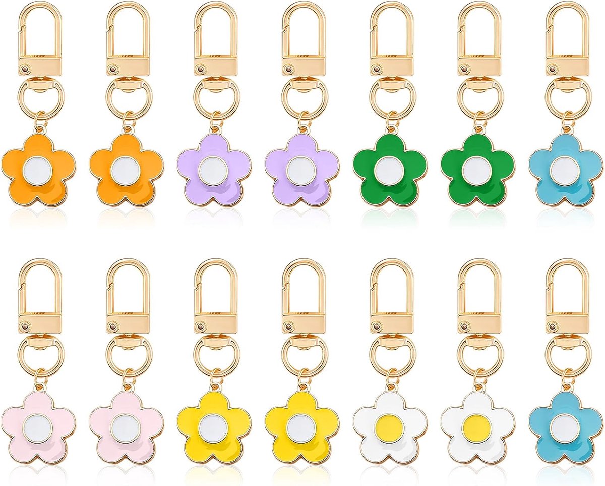 Sleutelhanger met Initialen Sleutelhanger met Strass Steentjes in Het Alfabet van A tot Z met Koord voor Autosleutelrugzak Zilveren Glanzende Schattige Accessoires