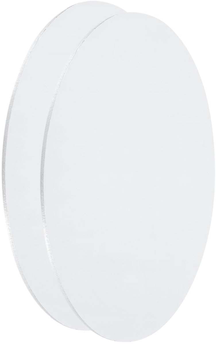2 stuks aluminium schijven 100 mm diameter 1 mm dikke ronde aluminium platen 1060 aluminium cirkels voor metalen reliëf