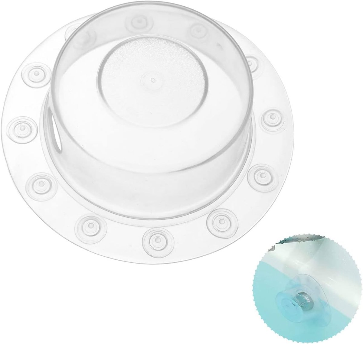 Badkuip, met super sterke handgreep, diameter 15,2 cm, duurzame badkuip-afvoerafdekking