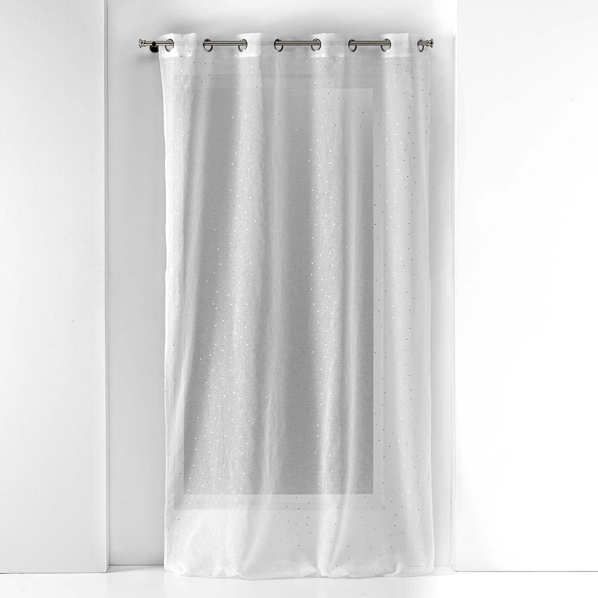 douceur d'intérieur, Ooggordijn, 140 x 240 cm, gezandstraald, Goutteline