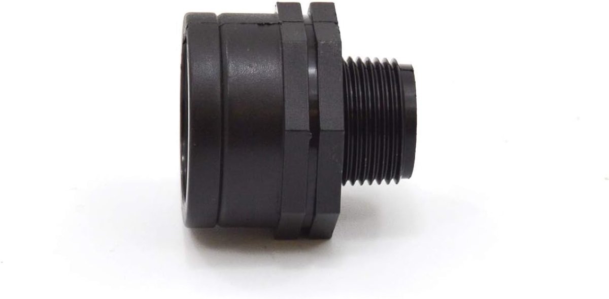 & M 720215 verloopstuk H-M 3/4" x 1/2", zwart