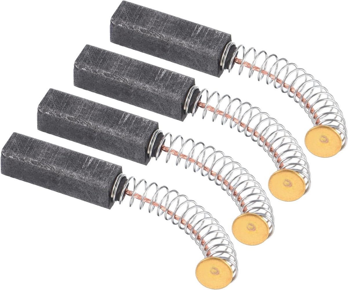 Reserve-koolborstel 6 mm x 6 mm x 20 mm, 4 stuks motor-koolborstel voor elektrisch gereedschap