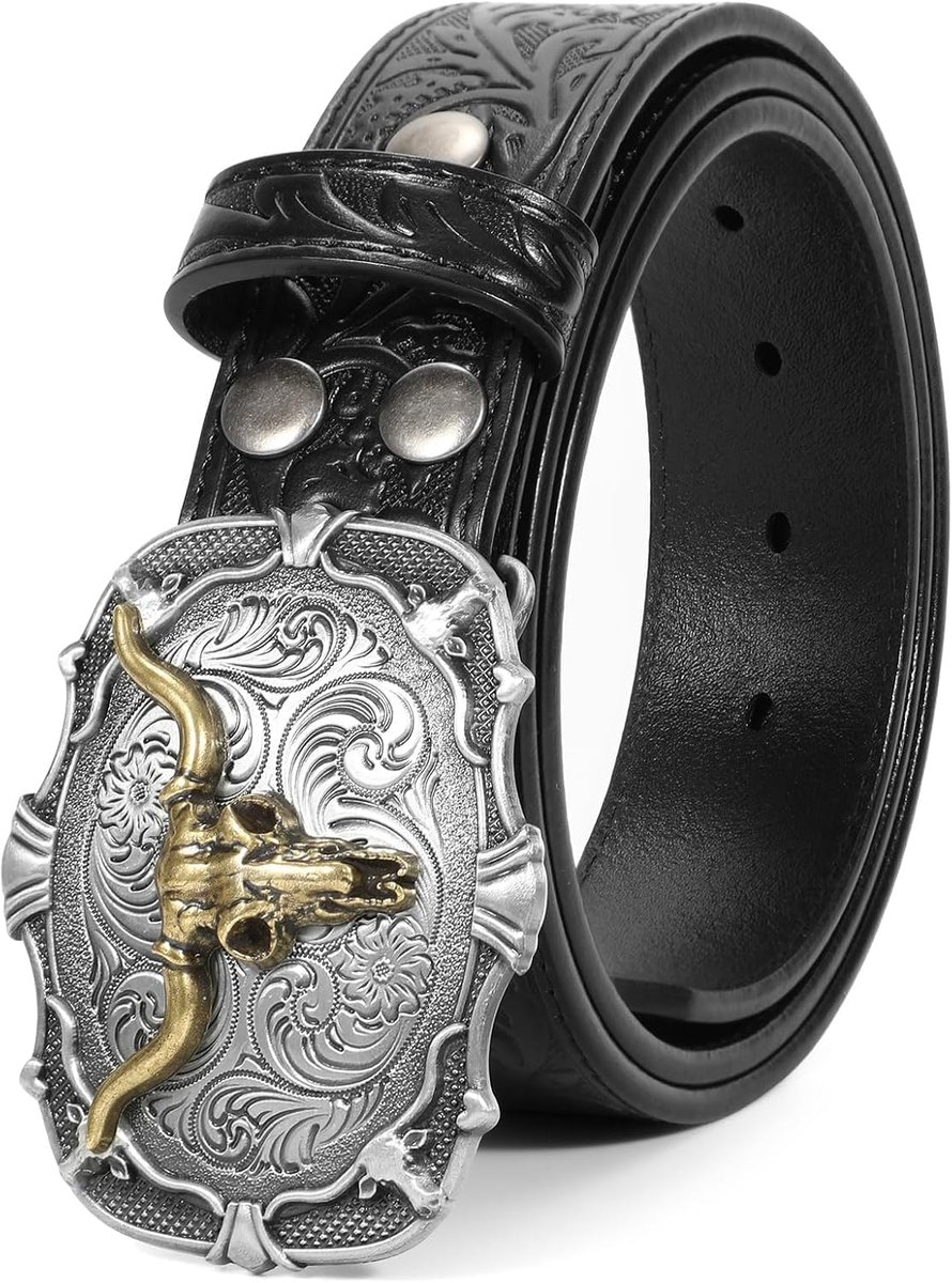 Westerse Lederen Gesp Riem Voor Mannen Vrouwen Cowboy Cowgirl Mens Lederen Riem Voor Jeans Kerst Mannen Riem Geschenken