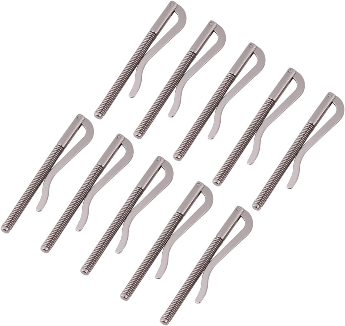 Geldclip, 10 Stuks Veerbelaste Geldclip Geldveerclip Tool Portemonnee Veerclip Insert Bar Vervanging Voor Portemonnee Portemonnee