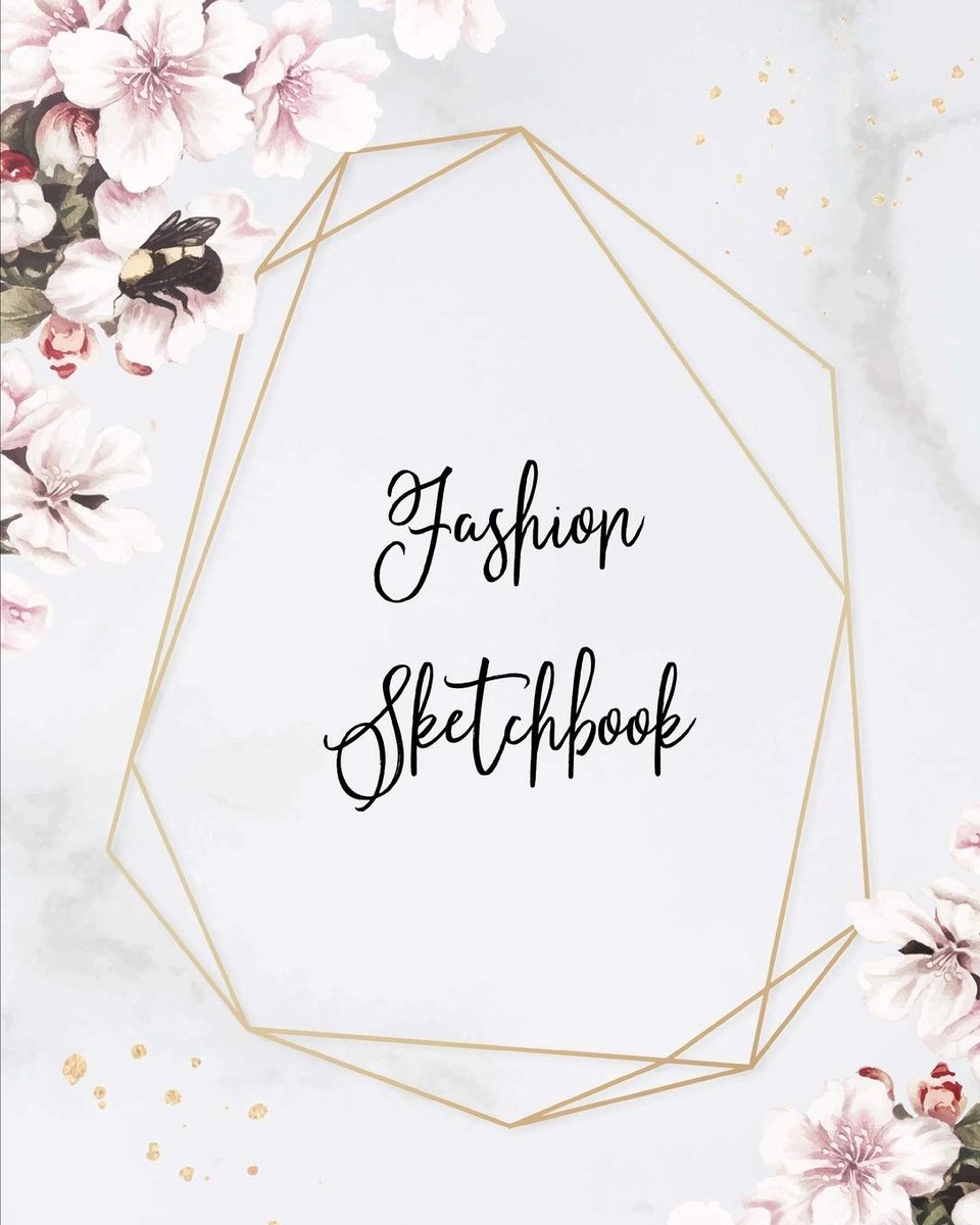 Sketchbook: Blank Figure Templates To Design & For Drawing, Designers Sketch Book