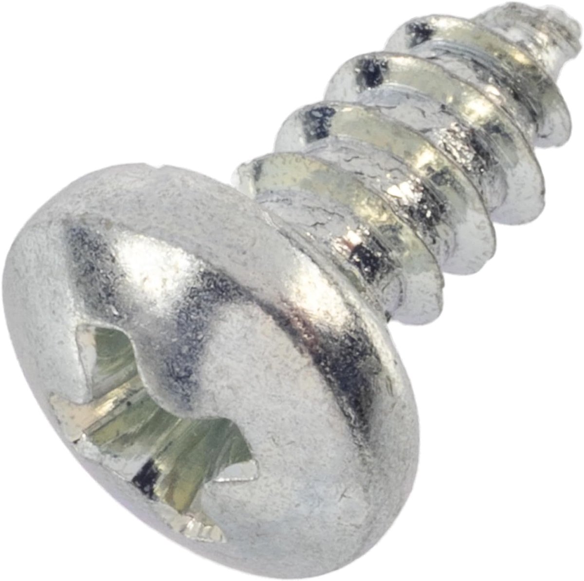 - 100 Stuks zelftappende schroeven met een cilindrische kop - M4.2x9.5mm - Verzinkt staal - DIN7981 - C44645