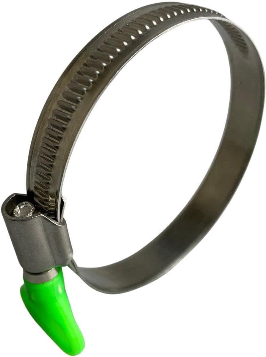 staal Duim Schroef/Wing Slang Pijp Clip Jubilee Klem 60-80mm (12MM BW) x4