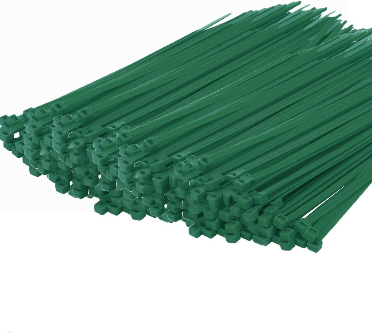 Kabelbinders 300 mm x 4,8 mm nylon ritssluitingen, lang, zwaar belastbaar, met treksterkte van 50 pond, plastic stropdaswikkels, zelfborgende nylon draadbanden, wraps voor kantoor
