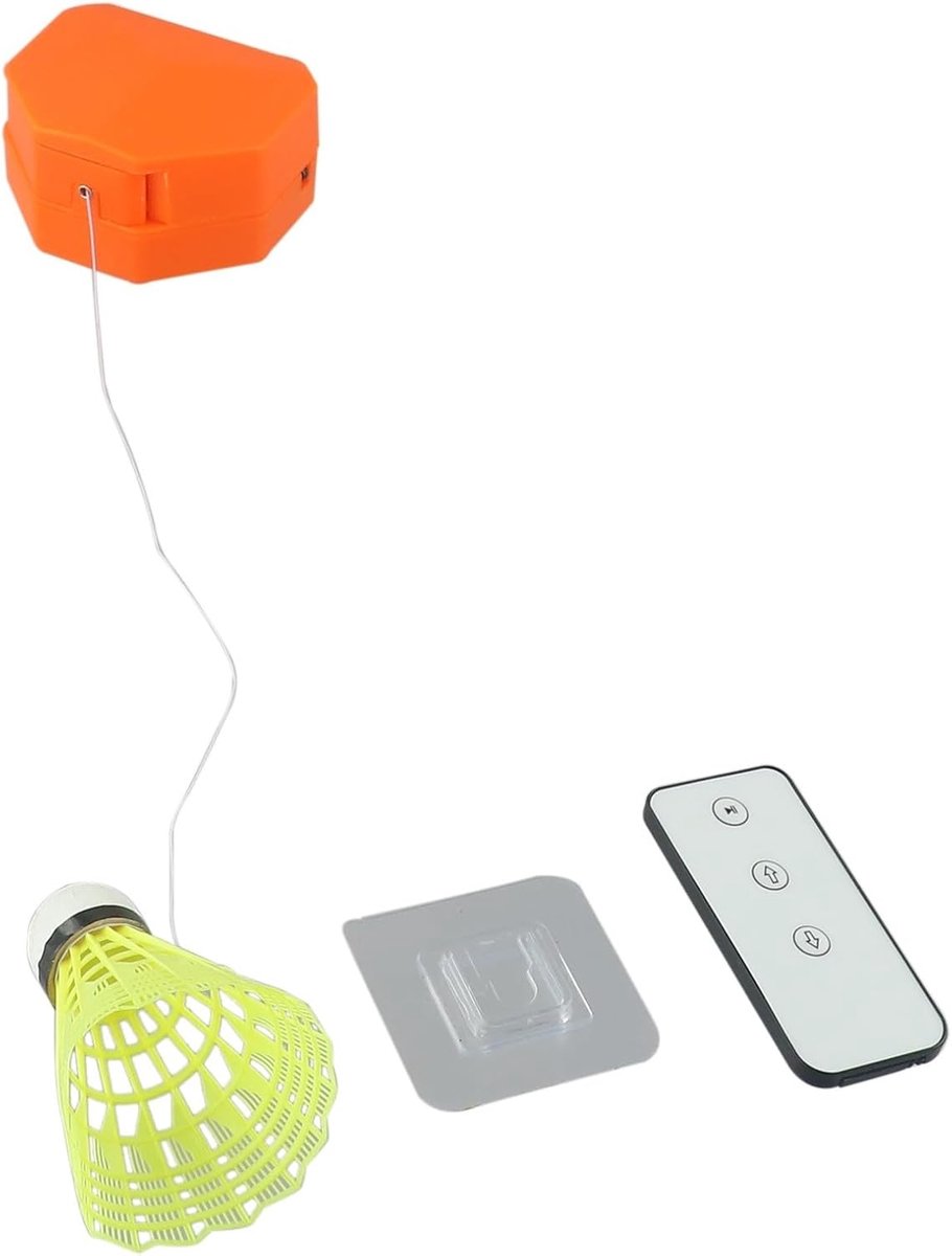 Badminton Trainer, Badminton Training Tool,Badminton Single Training Device,Zelfstudie Badminton Trainer Voor Solo Practice (6 ballen)