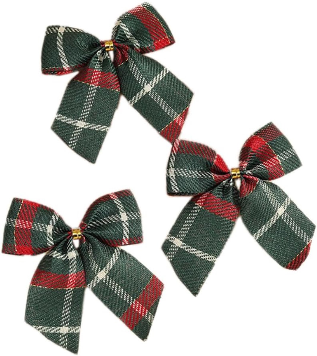 20 stuks linten voor kerstboom, decoratieve kerstslinger met belletjes, kerstboomversiering, sierslingers, decoratie voor kerstboomversiering, bruiloft, verjaardag, kerstmis, groen met karige