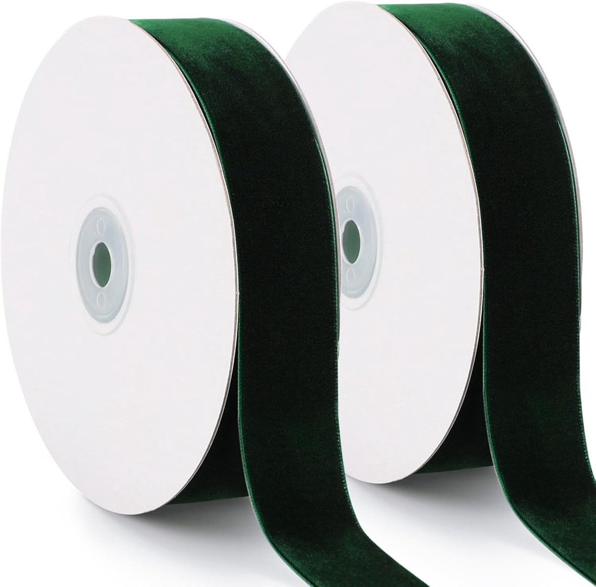 fluwelen lint, 25 mm x 18 m, zacht en luxueus fluwelen lint | Voor geschenkverpakking, boeket, bruiloftsdecoratie en knutselwerk