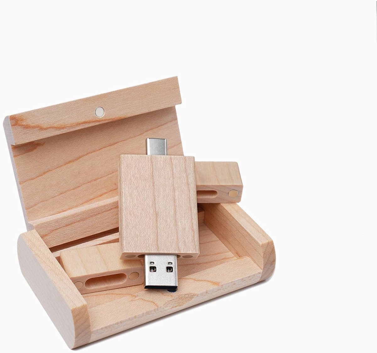 Doos USB C Flashdrive 8 GB, OTG Pendrive, USB 2.0 en Type C Geheugenstick voor Android Smartphone