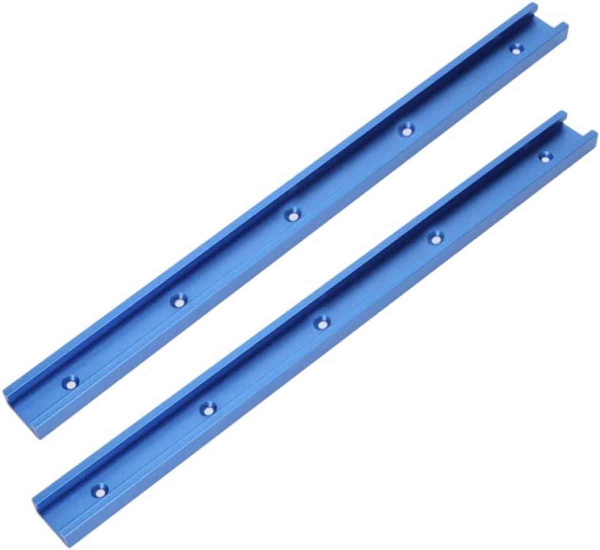 2 stks 800mm T Track Rail Aluminium T Slot Verstekrail Jig voor Houtbewerking