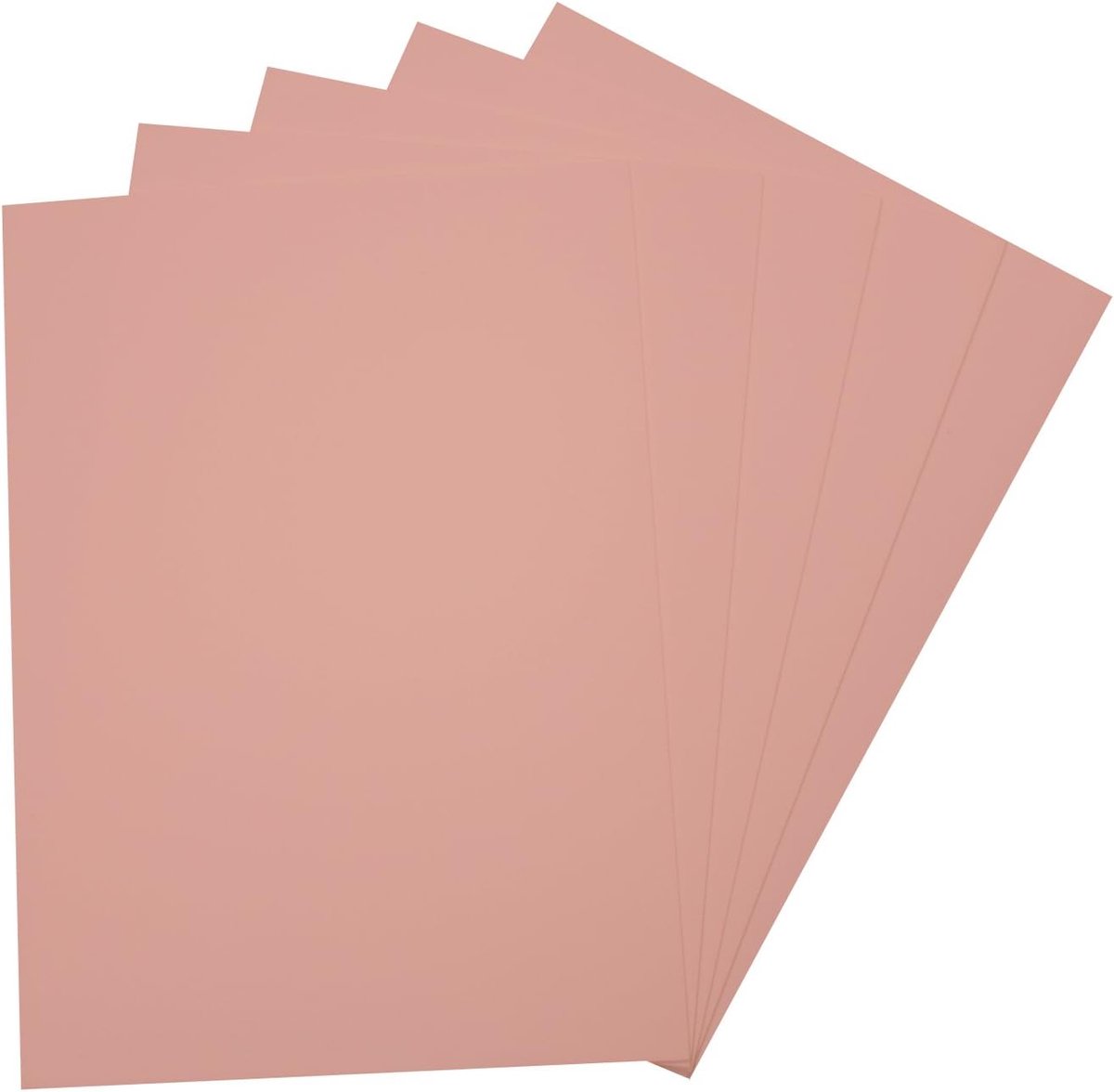 folia 23510 - schuimrubber, 5 vellen, 2 mm, ca. 29 x 40 cm, chamois - ideaal voor diverse knutselwerken