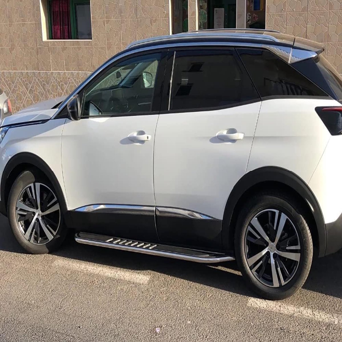SnelShoppen - Side Steps voor Peugeot 3008 2017-2022, Antislip en Weerbestendig, Hoogwaardige Auto Onderdelen voor Langdurig Gebruik