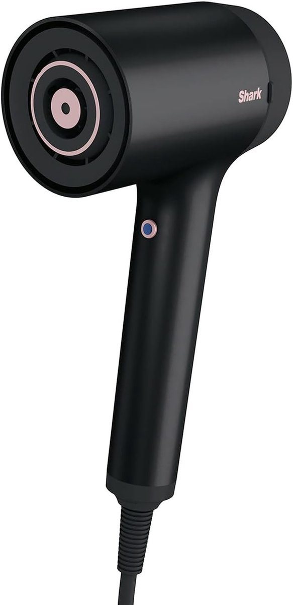 SnelShoppen - 2-in-1 Fohn en Styler, Sneldrogende Haardroger met Ionen Technologie, 1600 W, Zwart, Voor Zacht en Glanzend Haar, Ideaal voor Thuisgebru