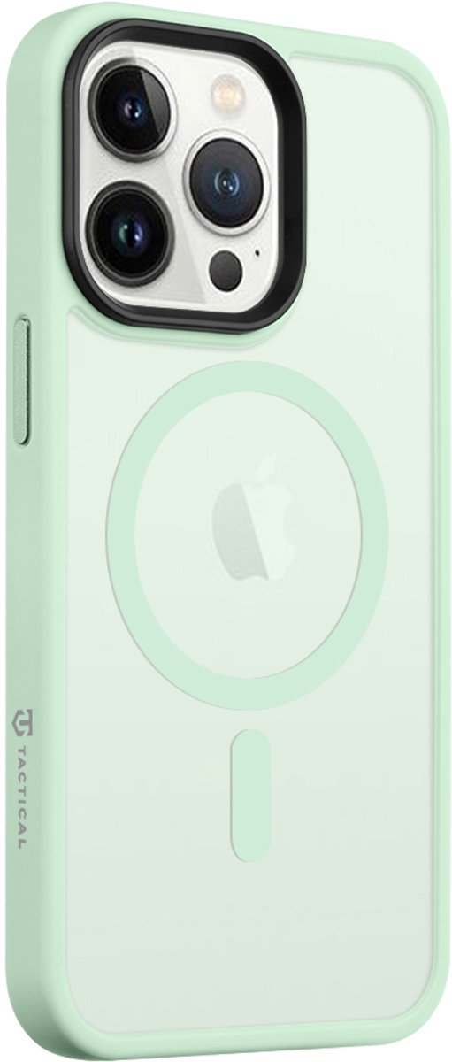 Tactical MagForce hoesje - Geschikt voor iPhone 13 Pro - Beach Green